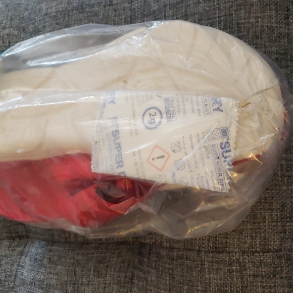 Easy Spirit Lola Flat Sandals in Red Size 9W - Picture 7 of 8